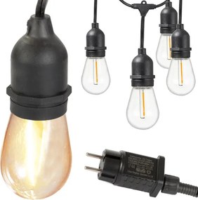 LED svetelná záhradná girlanda LUCENT, 15 m