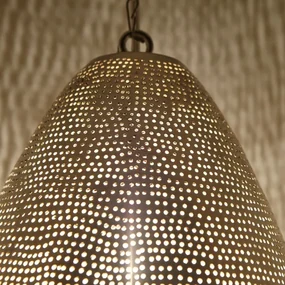 Luxusná strieborná lampa Maskatta D22