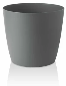 Gardenico Kvetináč Ella Twist 'n' Roll sivá, 30 cm, 30 cm