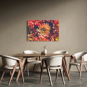 Obraz - Chryzantémy (90x60 cm)
