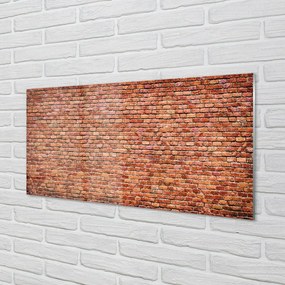 Obraz na skle Tehlové múry wall 140x70 cm