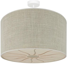 Brilagi - Prisadený luster COUNTRY ROLLER 1xE27/15W/230V pr. 50 cm krémová