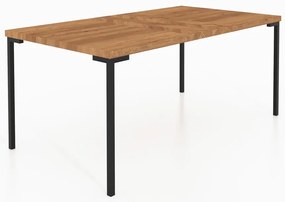 Jedálenský stôl z dubového dreva 90x160 cm Abies - The Beds