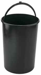 Elletipi Plastový kôš s rukoväťou 12 l, čierna