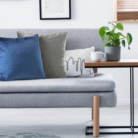 DEKORAČNÁ OBLIEČKA NA VANKÚŠ MELANIE 40X40 CM PÚDROVÁ