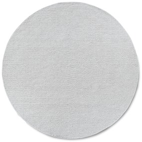 Villeroy & Boch, Kusový koberec Villeroy & Boch 106048 White kruh, 200x200 (priemer) kruh, biela, obývacia izba