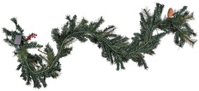 Vianočná girlanda 180 cm Thorfinn (zelená) (s osvetlením). Vlastná spoľahlivá doprava až k Vám domov. 1076094