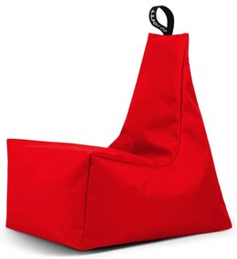 Červený detský sedací vak Icy M – So Soft?