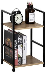 BONTEC Regál, mdf, hnedá, GD-212 OAK Farba: Prírodné