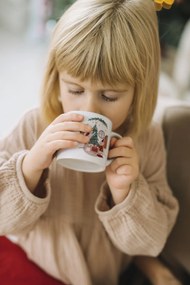 Bella Rose Porcelánový hrnček Vianočné myšky 180 ml