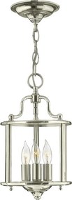 Hinkley HK-GENTRY-P-S-PN - Luster na reťazi GENTRY 3xE14/60W/230V lesklý chróm