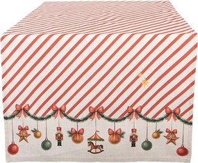 Vianočný bavlnený behúň Christmas Carousel Dream - 50*140 cm