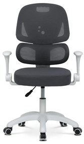 Autronic KA-K1063 GREY Kancelárska stolička, sivá