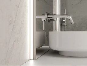 Led-Labs LED profil LUMINES typ D strieborný elox 3m