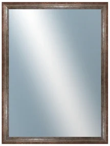 DANTIK - Zrkadlo v rámu, rozmer s rámom 60x80 cm z lišty NEVIS červená (3051)