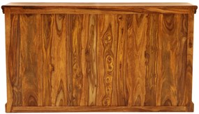 furniture-nabytek.cz - Rustikálna komoda z palisandru s kovovým opletením 160x45x90