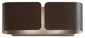 Ideal Lux - LED Nástenné svietidlo CLIP 2xG9/3W/230V hnedá