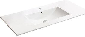 Cerano Todo, nábytkové keramické umývadlo 100x47 cm, biela lesklá, CER-CER-431599