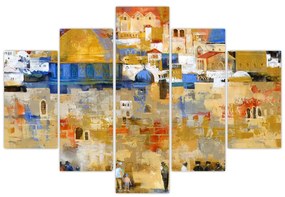 Obraz - Múr nárekov, Jeruzalem, Izrael (150x105 cm)