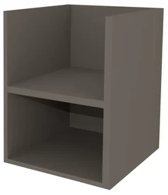 Mereo, Mereo Aira, kúpeľňová skrinka 40 cm, spodná, Multidecor, Lávovo sivá, MER-CN795SLAS1