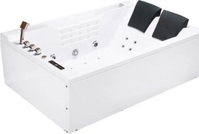 Terra Hydromasážna vírivá vaňa Fenix 606AH 180x120 s ohrevom vody, pravá
