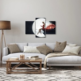 Obraz - Žena za svitu mesiaca (90x60 cm)