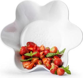 Keramická misa PICCADILLY FLORA Ø25,5 cm, biela