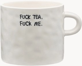 Ručne vyrobený XL hrnček Fuck Tea