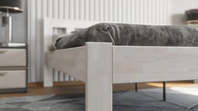 Manželská posteľ Tema 180x200 cm, bielený buk