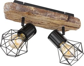 Globo 54017W-2 - Bodové svietidlo PRISKA 2xE27/60W/230V