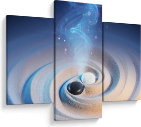 Obraz - Éterický yin-yang (90x60 cm)