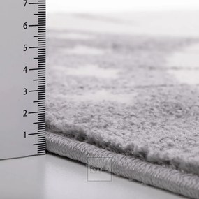 Sivý koberec do detskej izby pre chlapcov kocúrik Murko Šírka: 80 cm | Dĺžka: 150 cm