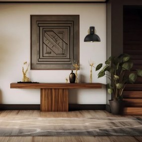 Nástenná lampa ESTATE MINI 1xE27/15W/230V čierna