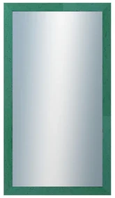 DANTIK - Zrkadlo v rámu, rozmer s rámom 50x90 cm z lišty RETRO zelená (2535)