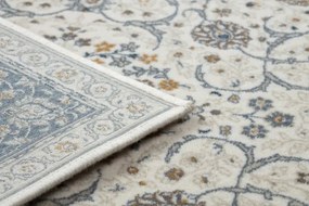 Koberec NAIN Ramka ornament 7179/51913 béž / granát