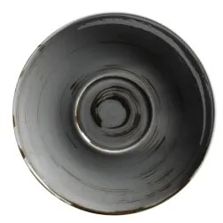 Mäser Porcelánový podšálka, 14 cm, Derby Farba: Sivá