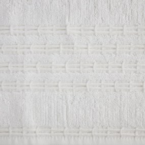 BAVLNENÝ UTERÁK ROMEO SADA 6KS 50X90 CM BIELA