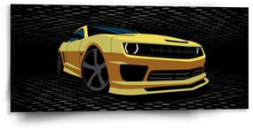 Sablio Obraz Chevrolet Camaro Bodky - 110x50 cm