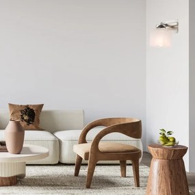 Nástenné svietidlo KLARA 1xE14/40W/230V matný chróm