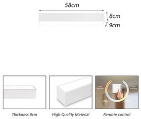 Immax NEO 07257L - LED Stmievateľné svietidlo LUNGO 20W/230V Wi-Fi Tuya biela + DO