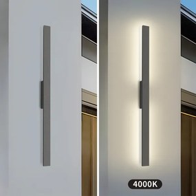 Brilagi - LED vonkajšie nástenné svietidlo LUNA LED/24W/230V 4000K IP65 antracit