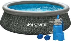 Marimex | Bazén Marimex Tampa 3,05x0,76 m s pieskovou filtráciou - motív RATAN | 19900110