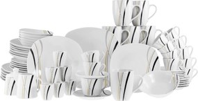 XXXLutz KOMBINOVANÝ SERVIS Square - City Line 62-dielne Creatable - Online Only bytové doplnky - 007768051903