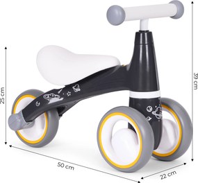 ECOTOYS detské odrážadlo 12–36 mesiacov "Kosmos" EVA kolesá, ľahké a bezpečné