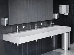 Hansgrohe Talis E, umývadlová batéria s automatickým uzatváraním a nastaviteľnou teplotou, EcoSmart, chrómová, HAN-71718000