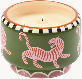 Keramická vonná sviečka Tiger (Black Cedar, Fig)