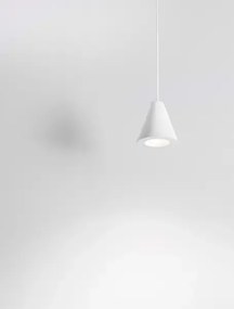 LED biely moderný luster Irmos