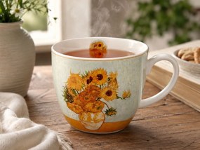 Porcelánový hrnček Van Gogh Sunflowers 460 ml