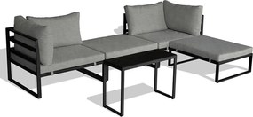 Autronic BONTEC Záhradná zostava, kov, látka, sivá, AZ-L1761 GREY Farba: Šedá