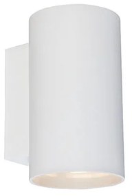 Inteligentná nástenná lampa okrúhla biela vrátane 2 WiFi GU10 - Sandy